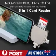 4in1Multiport Adapter Multi Port SD TF Card Reader Memory Card Reader For iPhone