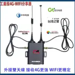 🔥工業級4G無綫路由器🔥插SIM卡分享器帶網口可接有線網路 可接戶外天線 4G分享器 WIFI分享器 支援台灣全頻段