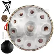 Handpan Steel Drum ,Laser Engraving ,9,10,12Notes,D Minor,440Hz, 432Hz 22 Inch