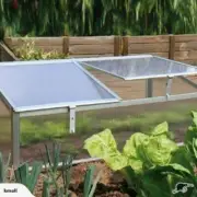 Aluminium Single Mini Greenhouse with two Door opening