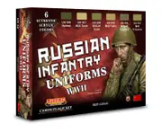 Lifecolor Russian Uniform Acrylic Paint Set
