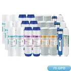 3-Year 5-Stage Reverse Osmosis System Water Filter with 3pcs 75 GPD RO Membrane