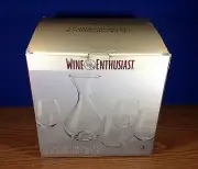Wine Enthusiast "U" Wine Decanter and Tumbler Gift Set Brand New in Box