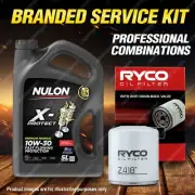 Ryco Oil Filter Nulon 5L PRO10W30 Engine Oil Kit for Suzuki Sx4 GYA GYB (for: Suzuki)