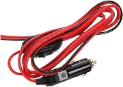 Vaguelly 12V Cigarette Lighter Extension Cord with Switch Heavy Duty Automotive Power Supply for Car Inverter Air Pump and Electric Cup Versatile Lighter Plug Adapter