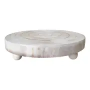 Paulownia Wood 30cm Trivet Kitchen/Dining Dish/Pot Round Stand Large Whisper