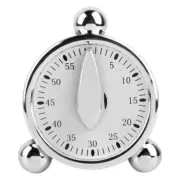 60-Minute Kitchen Mechanical Timer Steaming Alarm Clock Countdown Timer for Home
