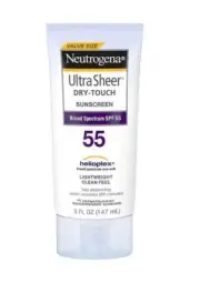 Neutrogena Ultra Sheer Dry Touch Sunscreen Broad Spectrum SPF 55 Lotion 5 oz