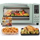 Bravo Pro Smart 21QT Toaster Oven Air Fryer Combo, Convection Oven Countertop...