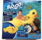 BESTWAY H2OGO FUNSPEAKERS DUCK BABY BOAT FLOAT BUILT IN SPEAKER DUCK SOUNDS