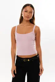 [Supré] Supré - Riri Scoop Neck Tank - Violette dusk XL VIOLETTE DUSK