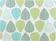 Premier Housewares Green Leaf Placemats, Set of 4, Cork