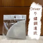 DRIVER 錐形不鏽鋼環保濾紙1-2杯 HM-V60A1