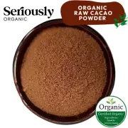 ORGANIC RAW CACAO COCOA POWDER : HIGHEST GRADE : NO FILLERS : NON GMO
