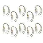 10*Glass Hanging Diffuser Fragrance Perfume Essential Oils Air Freshner Bottles