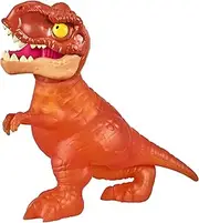 Heroes of Goo Jit Zu Jurassic World, Super Size SupaGoo T. Rex 19.5cm (7.5") Stretchy, Squishy Dinosaur Figure with Chomp Attack.