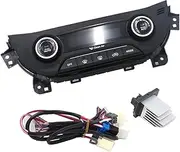 Upgrade Heater Control AC Switch Automatic Air Conditioning Panel Assembly Kit Compatible for Hyundai IX25 Creta(A)