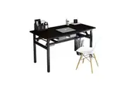 Foret Foldable Computer Desk Study Home Office Table Student Workstation Storage