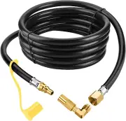WADEO Propane Elbow Adapter with Extension Hose for Blackstone 17" and 22" Gridd