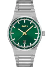 [BOSS] Candor Stainless Steel Watch in Green