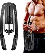 Arm Trainer for Men - Adjustable 22-440Lbs Hydraulic Arm Trainer | Weight Machines, Upper Body Machines, Men's Chest Expander for Home Gym Workout