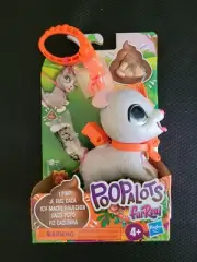 FURREAL POOPALOTS LIL'WAGS INTERACTIVE TOY, CONNECTIBLE LEASH SYSTEM TABBY CAT