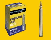 Freedom Superlight Presta Valve Tube 700 x 23-32c 48mm