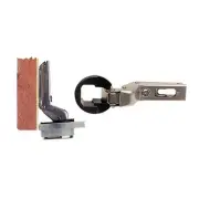CRL European Style Glass Door Inset Hinge EH204
