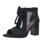 Majestique Platform Chunky High Heels