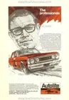 1970 ALLAN MOFFAT XW GTHO II 64E A5 DISPLAY CARD BROCHURE BIANTE 1:18 DIORAMA