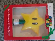 Mario Super Star Light Up Tree Topper (New In Box, Sealed) Official Nintendo