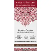 Tints of Nature Henna Cream Light Brown 70ml