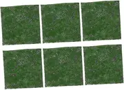 6pcs Greenery Decor for Micro Landscapes for Succulent Arrangements Fade Resistant for DIY Crafts and Indoor Displays