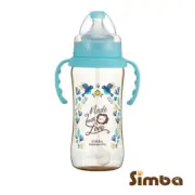 Simba Dorothy Wonderland PPSU Wide Neck Feeding Bottle Auto Straw & Handle 360ml