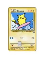 Pikachu Surf Pokemon Edition Credit Card Skin / Decal Sticker Small Chip