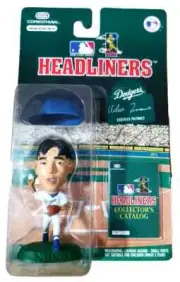 New Sealed 1996 Headliners - Hideo Nomo, Los Angeles Dodgers MLB Baseball Figure