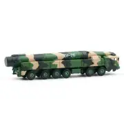 1/100 Dongfeng 26 Nuclear & Constant Missile Vehicle Model Collection Display B