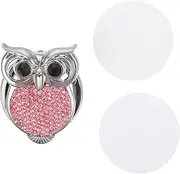 SUPVOX 1pc Car Ignition Start Button Cover Zinc Alloy Decorative Sticker Easy Install Safe Durable