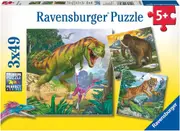 Ravensburger Puzzle 3 x 49pc - Primeval Ruler