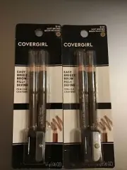 2- CoverGirl Easy Breezy Brow Fill and Define 510 Soft Brown 4 Total Pencils
