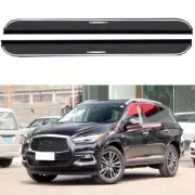 Running Board Fits for Infiniti QX60 2013-21 Side Step Nerf Bar Black Step Stair