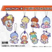 Ensky Digimon Adventure Sweets Rubber Mascot Collection Keychain Tai Matt Agumon