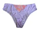 Plus Size Panty Size 3X Savage X Fenty By Rihanna VIOLET MESH and STAR Purple