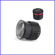 Light-Enhancing 2X Fresnel Lens Mount for Bowen-S Lights with Stable Zoom Design