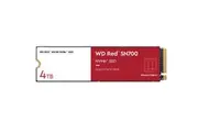 Western Digital WD Red SN700 4TB NVMe NAS SSD 3400MB/s 3100MB/s R/W 5100TBW 550K/520K IOPS M.2 Gen3x4 1.75M hrs MTBF 5yrs wty