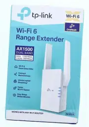 Tp-Link Wi-Fi 6 Range Extender AX1500