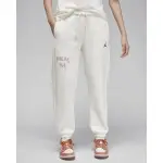 【NIKE 耐吉】休閒長褲 抓絨 AS W J BRKLN FLC JORDAN PANT 女款 白(FN5441133)