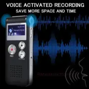 Digital Voice Recorder Dictaphone Mp3 Mini Pocket Audio Recorder Mic Lecture US