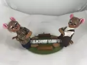 Annalee 5in Colonial Crosscut Mice Cross Cut Saw Missing NWT