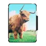 iPad Pro 11-inch (M4) Impact Folio Case Highland Cow iPad Case